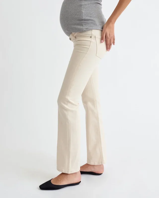 02 Flare Fit – Ecru White