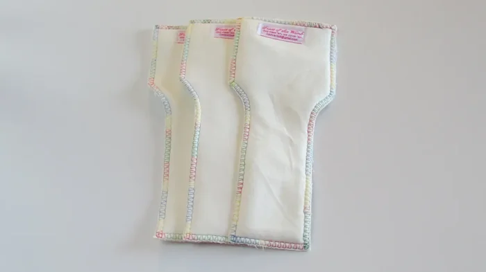 100% organic bamboo inserts set of three