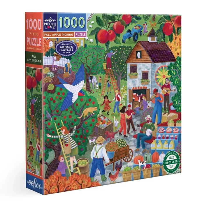 1000 Piece Puzzle – Fall Apple Picking