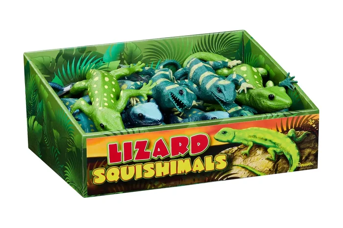 13 ” Lizard Squishimals, Assorted Colors
