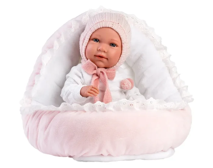 16.5 ” Articulated New Born Holly With Cushion