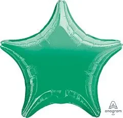 19 ” Green Shiny Star Balloon
