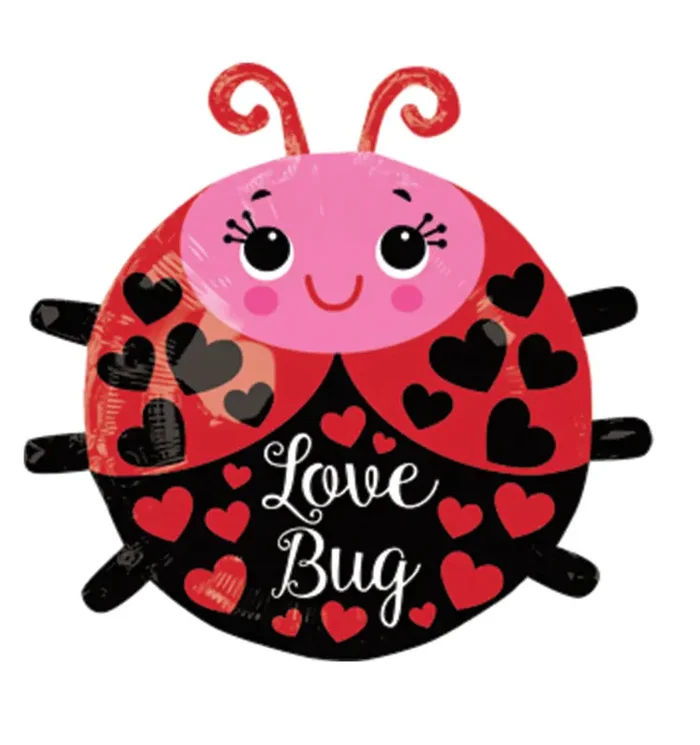 19 ” Love Bug Valentine’s Balloon