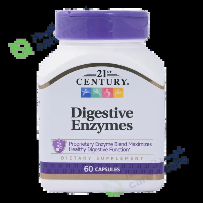 21st Century Digestive Enzymes 60 Capsules