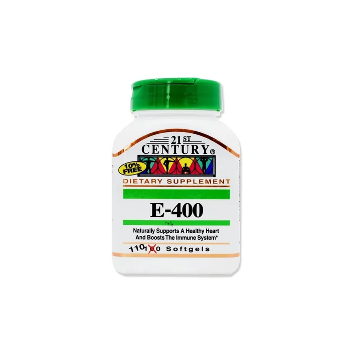 21st Century Vitamin E-400, 110 Softgels