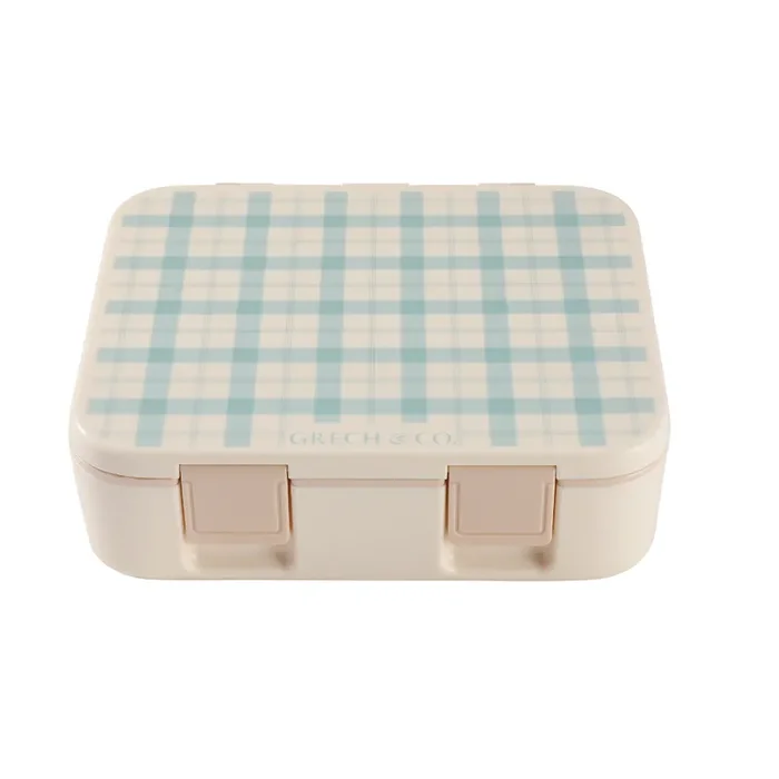 3 Compartment Leakproof Lunchbox | Fern Plaid