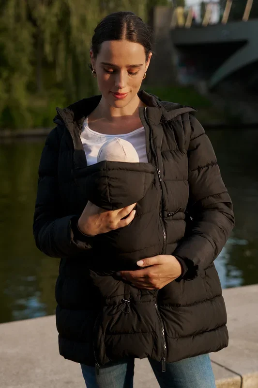 3 in 1 Eco Maternity Coat, Babywearing Jacket and Vest