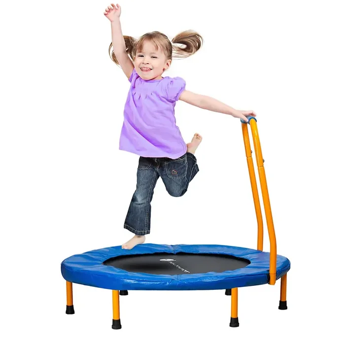 36 ” Mini Trampoline With Handlebar