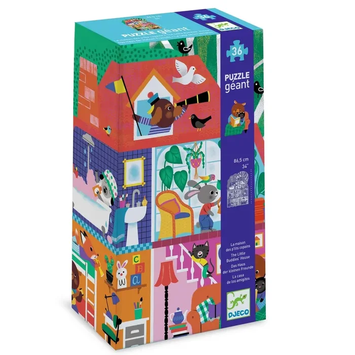 36 Piece Puzzle – The Little Buddies’ House