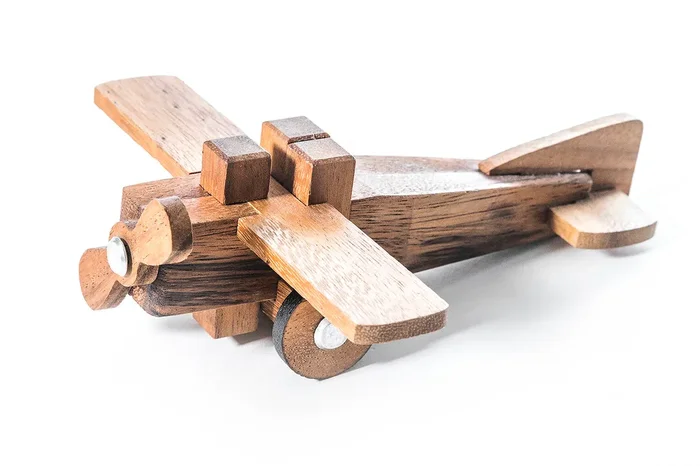 3d Airplane Puzzle Model