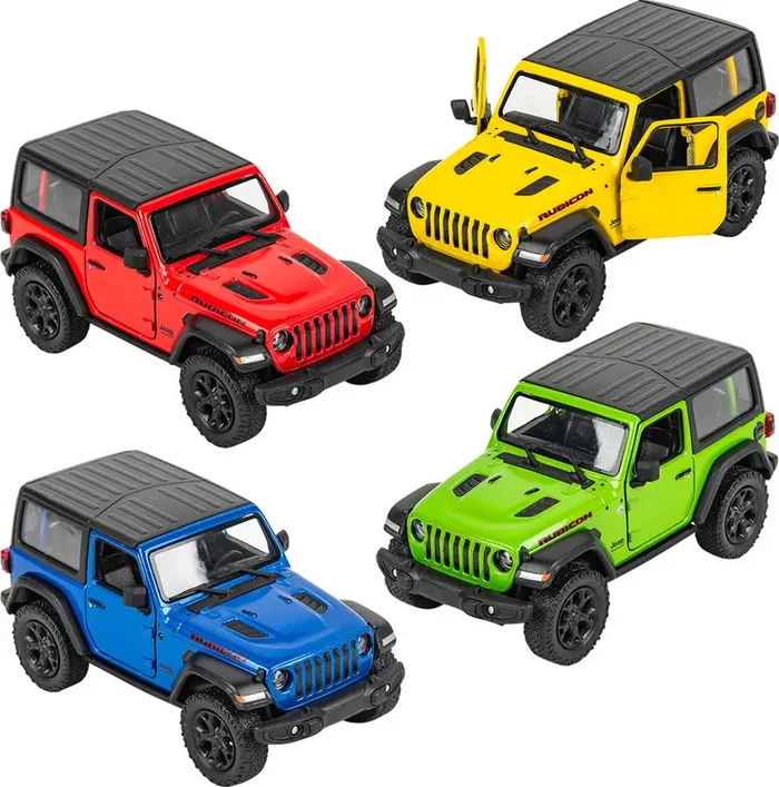 5 ” Die-cast 2018 Jeep Wrangler Hard Top