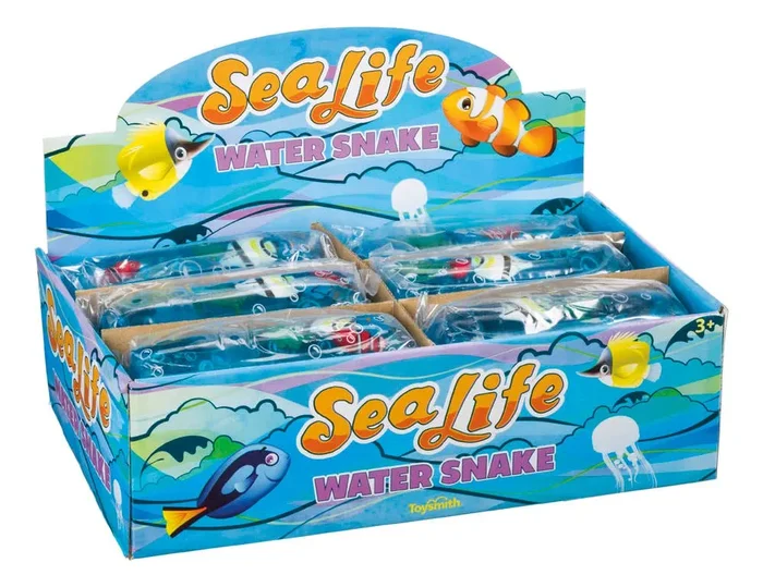5 ” Sealife Water Snake, Watch the Fish & Turtle Swim