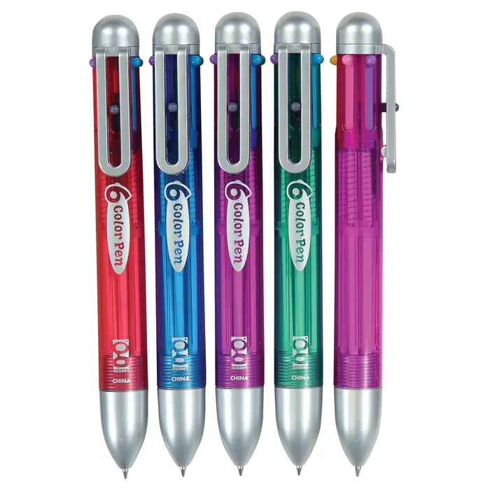 6-color Pens – 12 Per Display