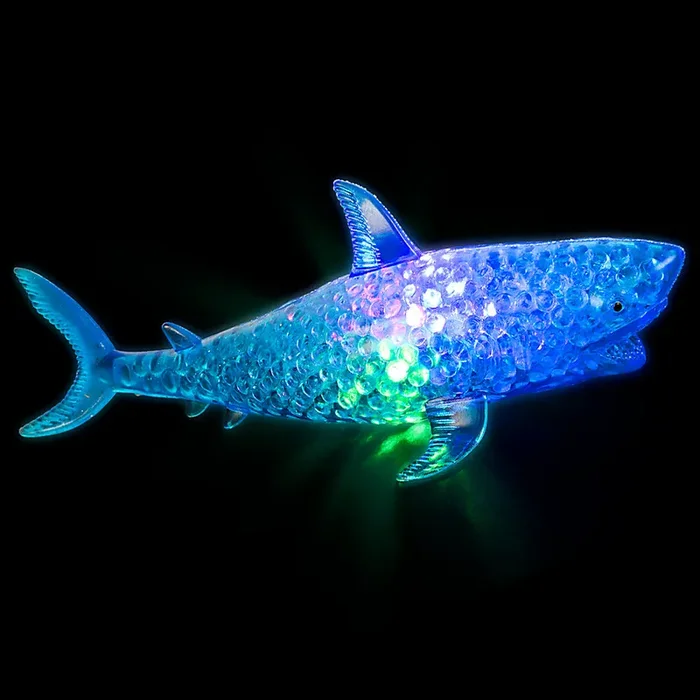 7.5 ” Light-up Squeezy Bead Shark