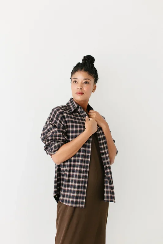 ‘Dakota’ Plaid Flannel Shacket