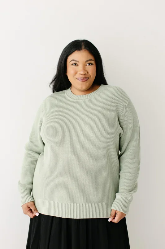 ‘Hemingway’ Cotton Fisherman Sweater
