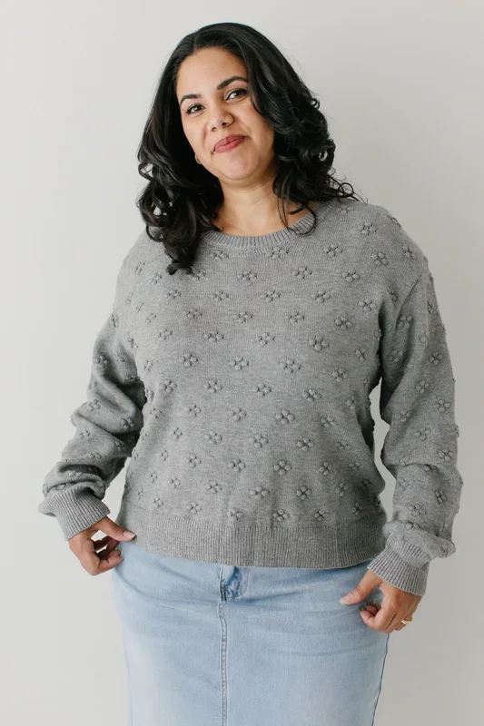 ‘Keziah’ Pom Pom Knit Sweater FINAL SALE
