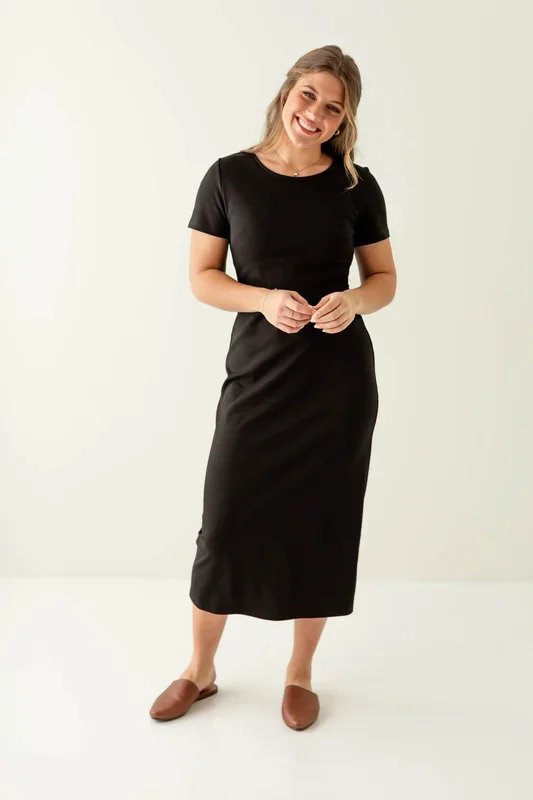‘Spencer’ Long Knit Midi Dress