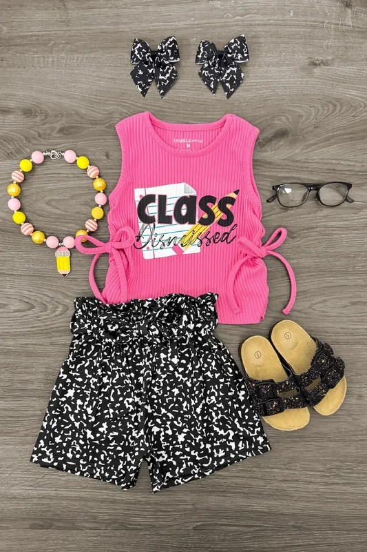 “Class Dismissed ” Short Set