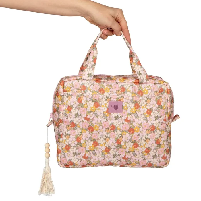 “green Garden ” Makeup Bag Big Size