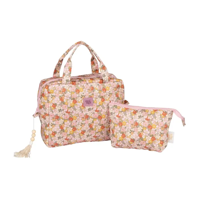 “green Garden ” Makeup Bag Set