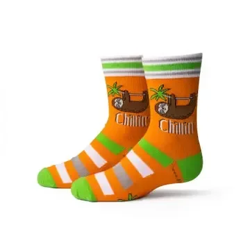 “Just Chillin ” Kid’s Printed Socks
