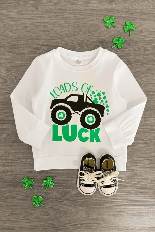 “Loads Of Luck ” Long Sleeve Top