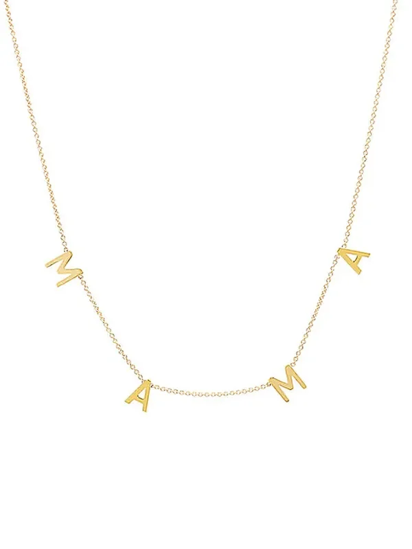 “MAMA ” Charm Necklace