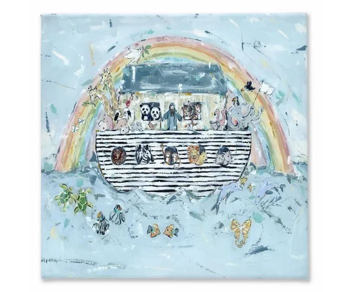 “Noah’s Ark I ” Canvas Print, 30×30