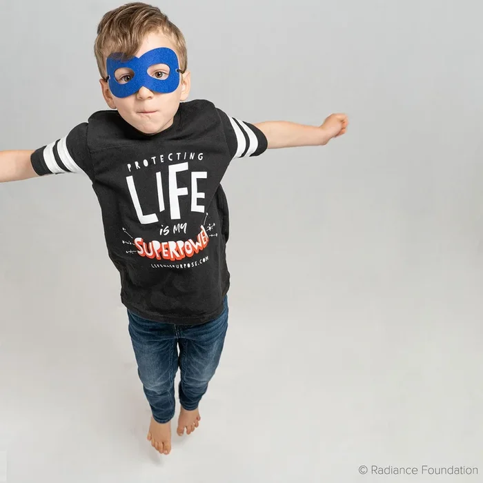 “PROTECTING LIFE IS MY SUPERPOWER” Boy’s & Girl’s T-Shirt