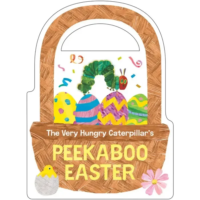 “The Very Hungry Caterpillar’s Peekaboo Easter ” Shaped Boardbook