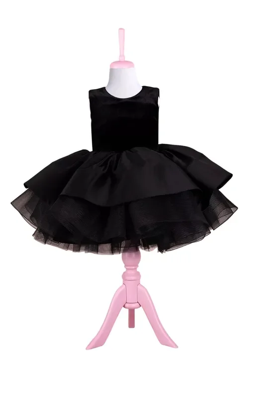 Abigail Black Party Dress