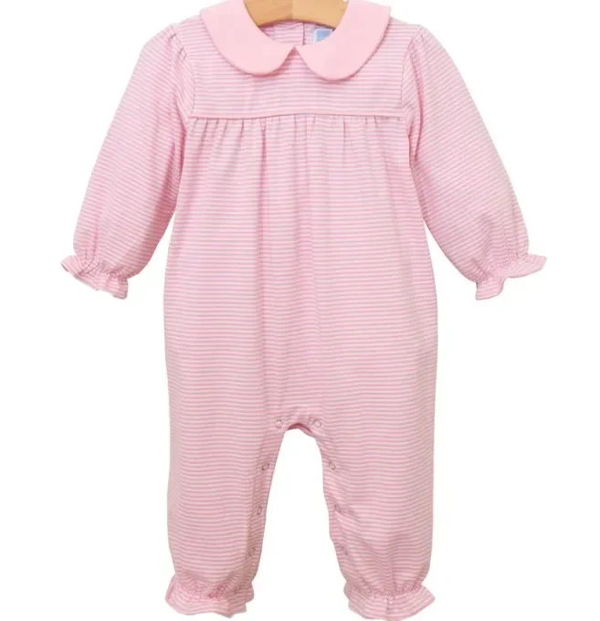 Abigail Romper | Light Pink