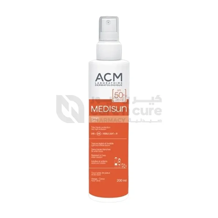 Acm Medisun Sunscreen Spray Spf50+ 200 ml