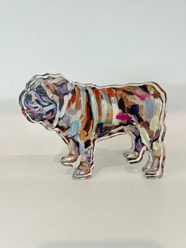 Acrylic English Bulldog