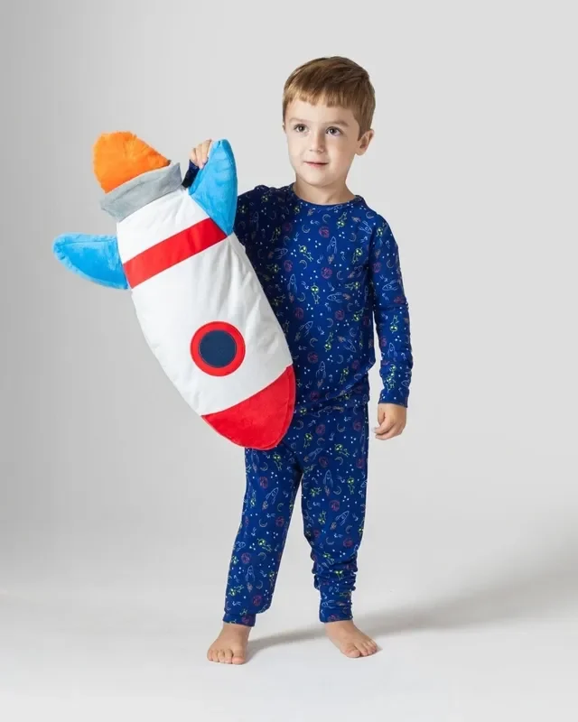 Alien Bamboo Pj Set For Kids