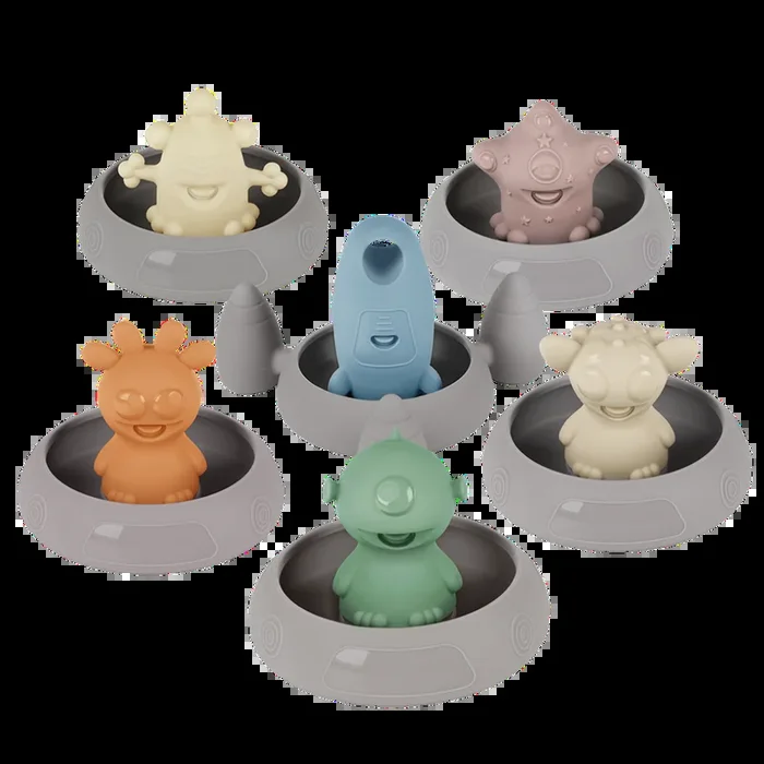 Alien Explorers Silicone Bath Toys