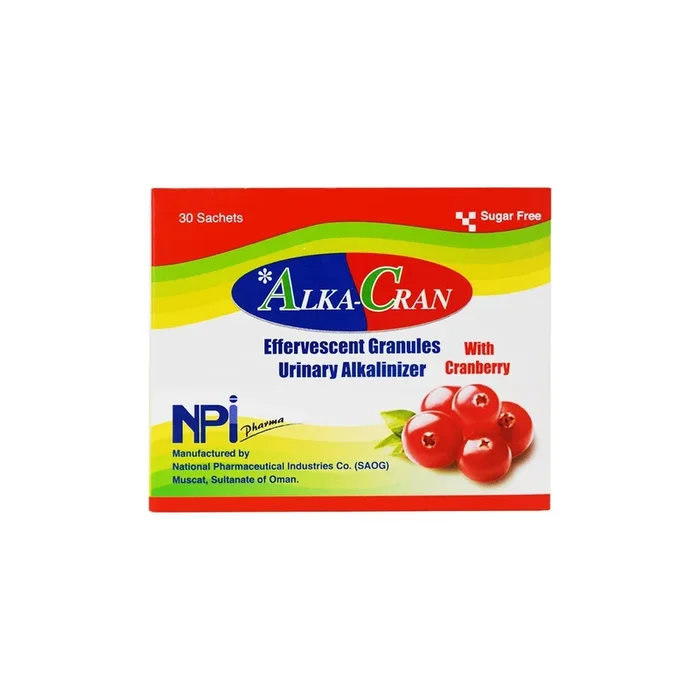 Alka-Ur Cranberry Powder 40gm Sachets 30 pieces