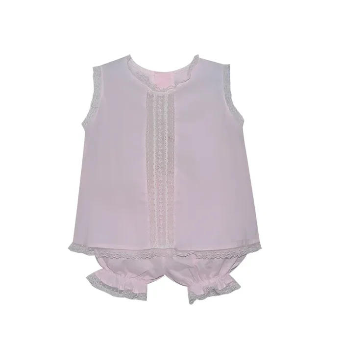 Anna Bloomer Set – Pink