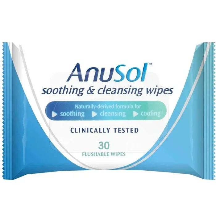 Anusol Soothing & Cleansing Wipes 30 Pack