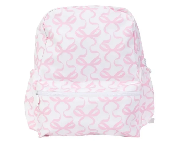 Apple of My Isla Bows Backpack- Small