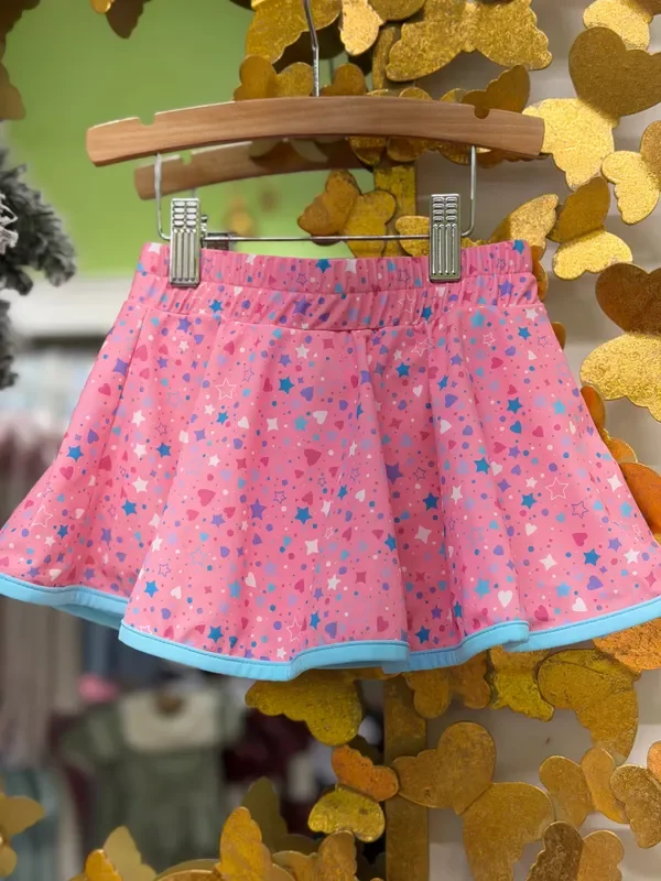 Athletic Skort – Stars Print