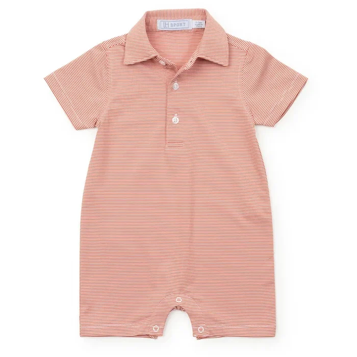 Austin Boys’ Performance Shortall By Lh Sport – Orange Stripes