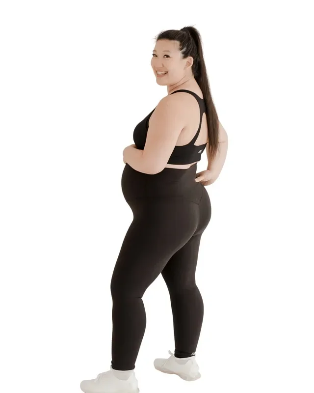 Axk Core Classic Maternity Legging – Black