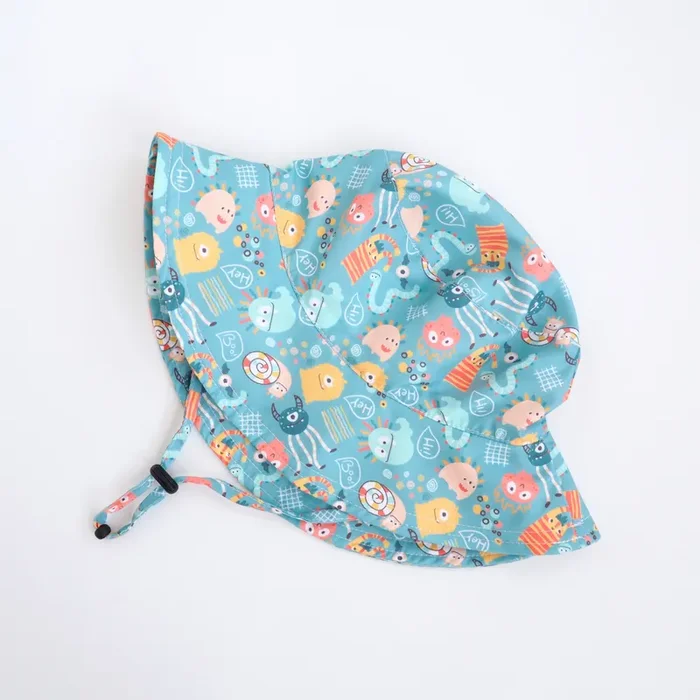 Baby & Kid Sun Hat – Monster Party