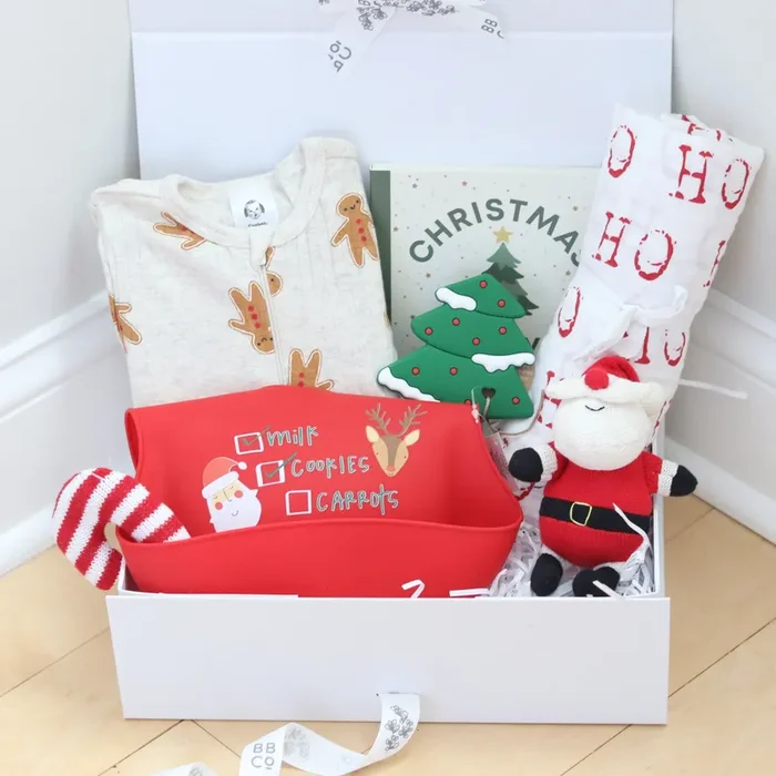 Baby’s First Christmas Gift Box – Gingerbread