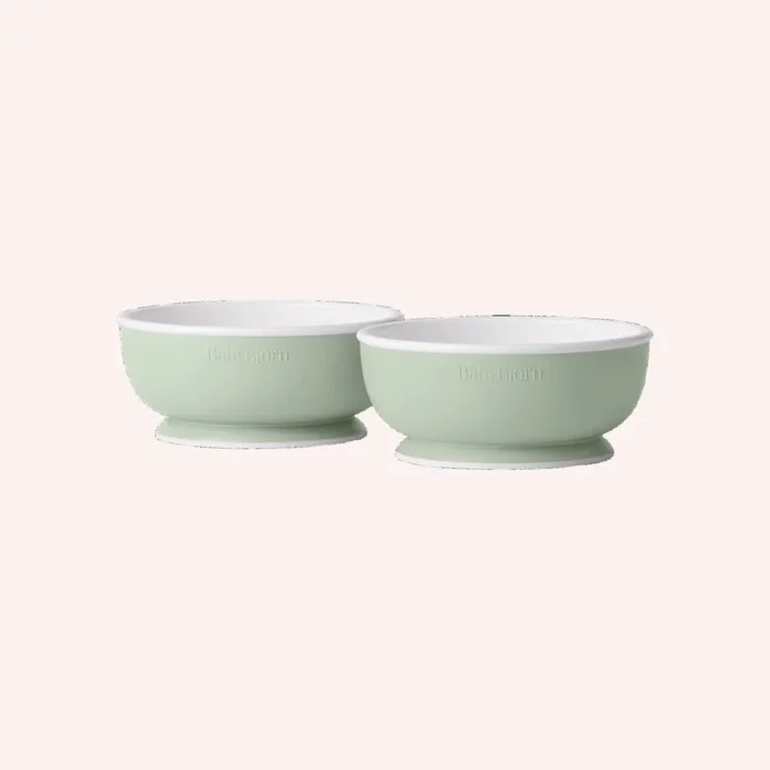 Baby Bowl (2 pack) – Powder green