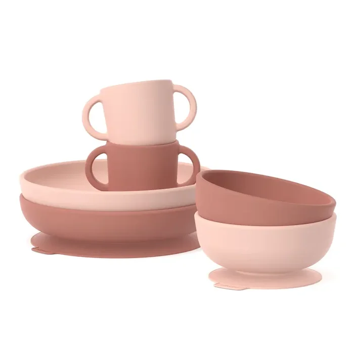 Baby Feeding Bundle – Blush/terracotta