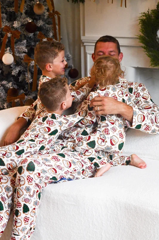 Baby Knot Gown Set Christmas Cookie