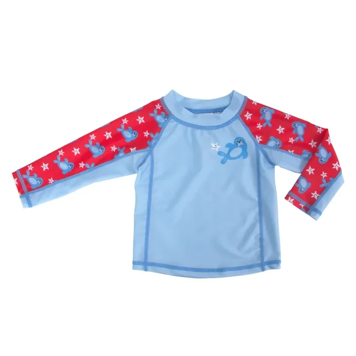 Baby Rash Guard Long Sleeve Swim Top – Seal